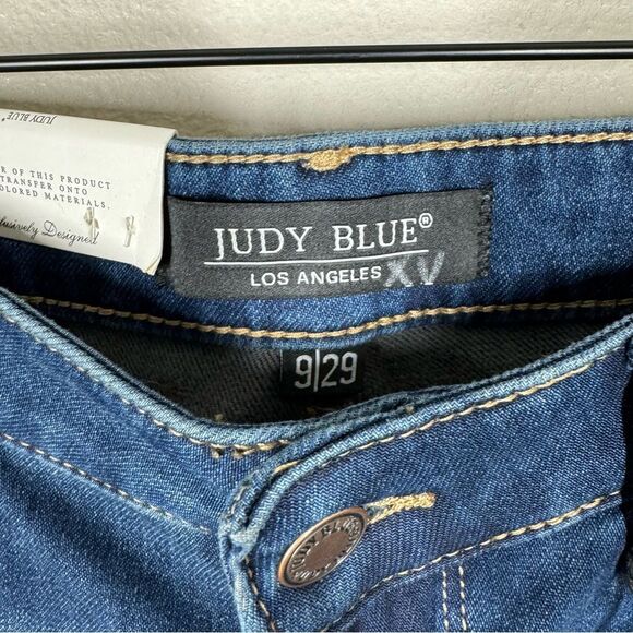 NWT Judy Blue Womens High Rise Boyfriend Jeans Therma Denim Stretch 9/29 JB88207 - Picture 3 of 11